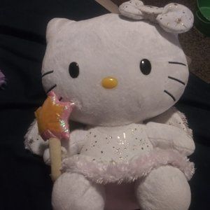 Hello kitty ty angel plush